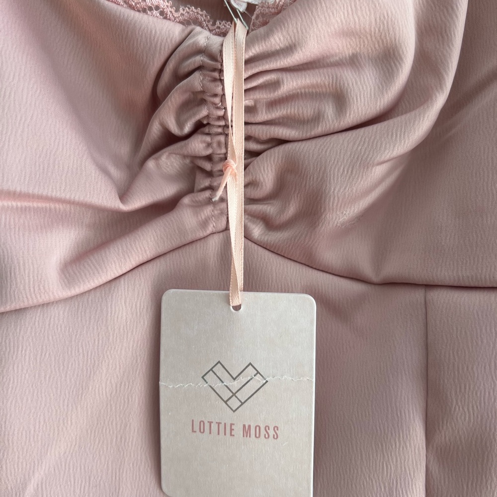 Lottie Moss Top Pink size small Pac Sun - Picture 4 of 5